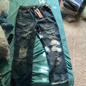 Jeans w28/7 super high-rised in good condition